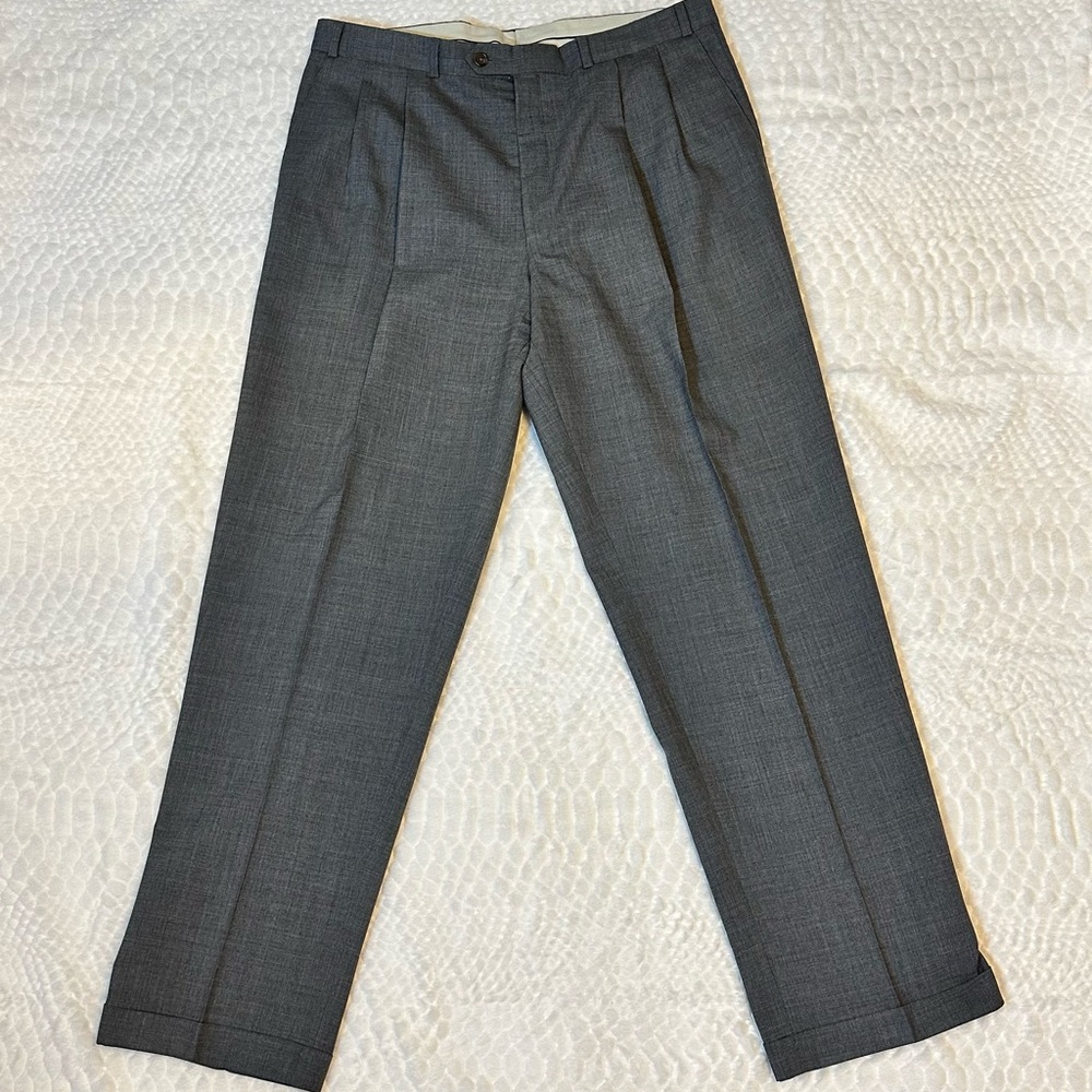 Chap’s Ralph Lauren “Super 90’s” Pleated Dress Pants 36x32